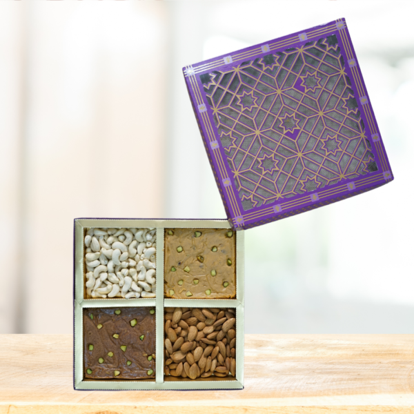 Gift Hampers (Dry Fruits & Besan Ladoo) Premium